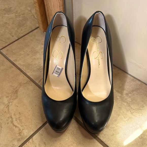 5” platform Jessica Simpson heels 9m NEW - Picture 2 of 4